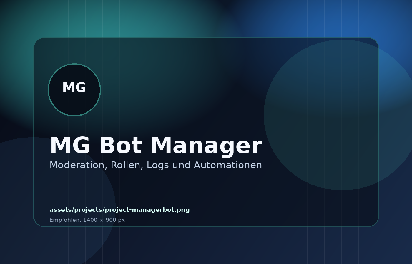 MG Bot Manager Platzhalterbild